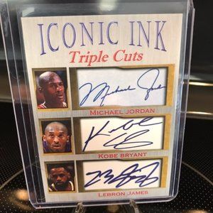 Michael Jordan Kobe Bryant Lebron James 1/1000